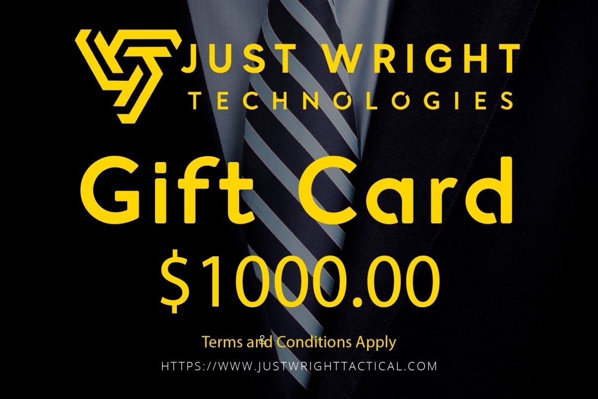 Just Wright Tactical JustWrightTactical.com Gift Card | Just Wright Tactical - 8 - Just Wright Tactical