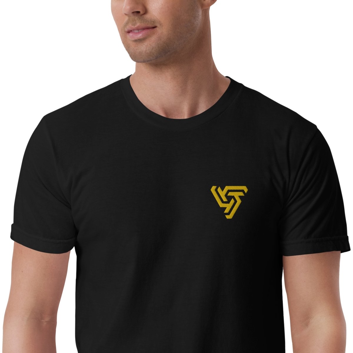 Just Wright Tactical JWT Gold Logo Embroidered American Made T-Shirt - Alpha Mike Edition | Just Wright Tactical - 7 - Just Wright Tactical