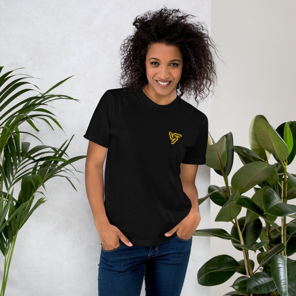 Just Wright Tactical JWT Gold Logo Embroidered American Made T-Shirt - Alpha Mike Edition | Just Wright Tactical - 5 - Just Wright Tactical