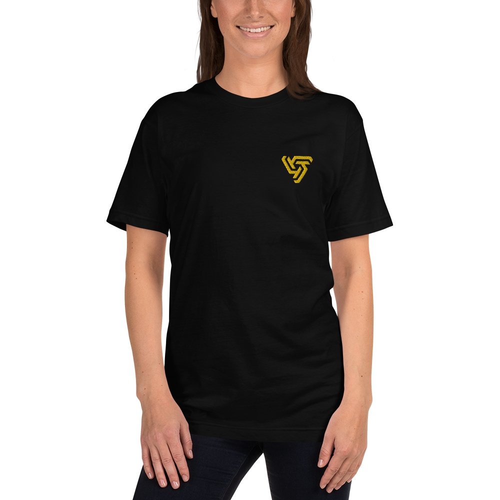 Just Wright Tactical JWT Gold Logo Embroidered American Made T-Shirt - Alpha Mike Edition | Just Wright Tactical - 6 - Just Wright Tactical