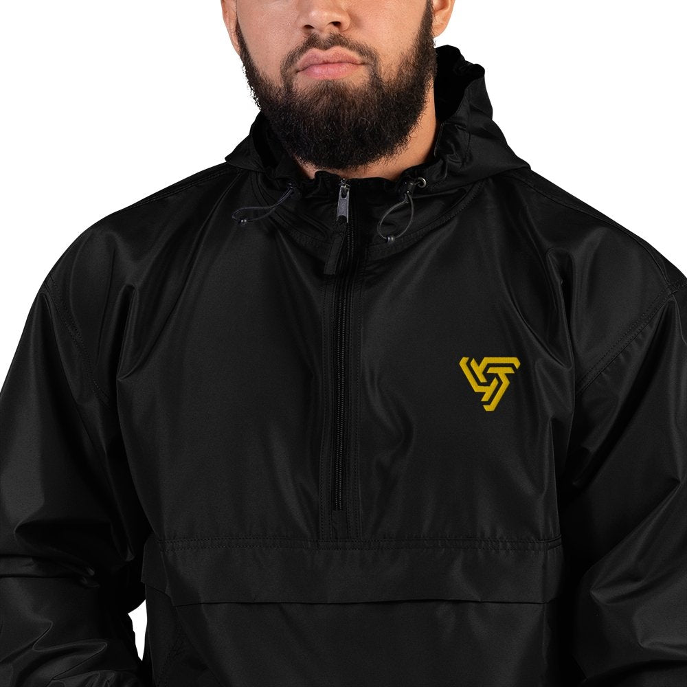 Just Wright Tactical JWT Gold Logo Embroidered Champion Packable Jacket - Tango Charlie Edition | Just Wright Tactical - 1 - Just Wright Tactical