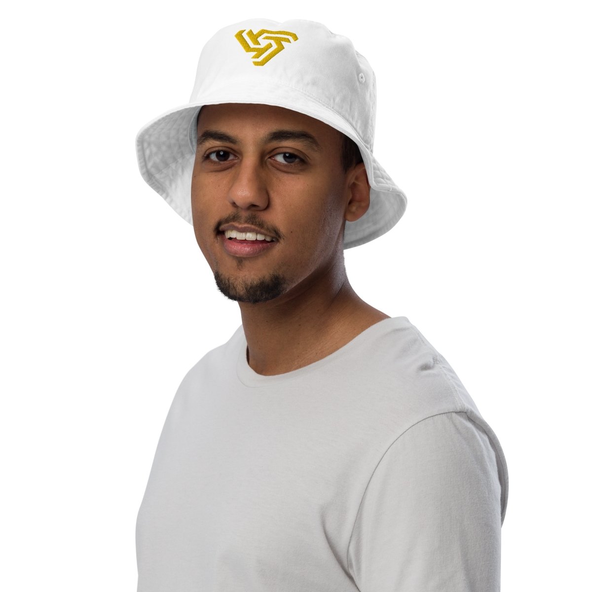 Just Wright Tactical JWT Gold Logo Organic Bucket Hat | Just Wright Tactical - 4 - Just Wright Tactical